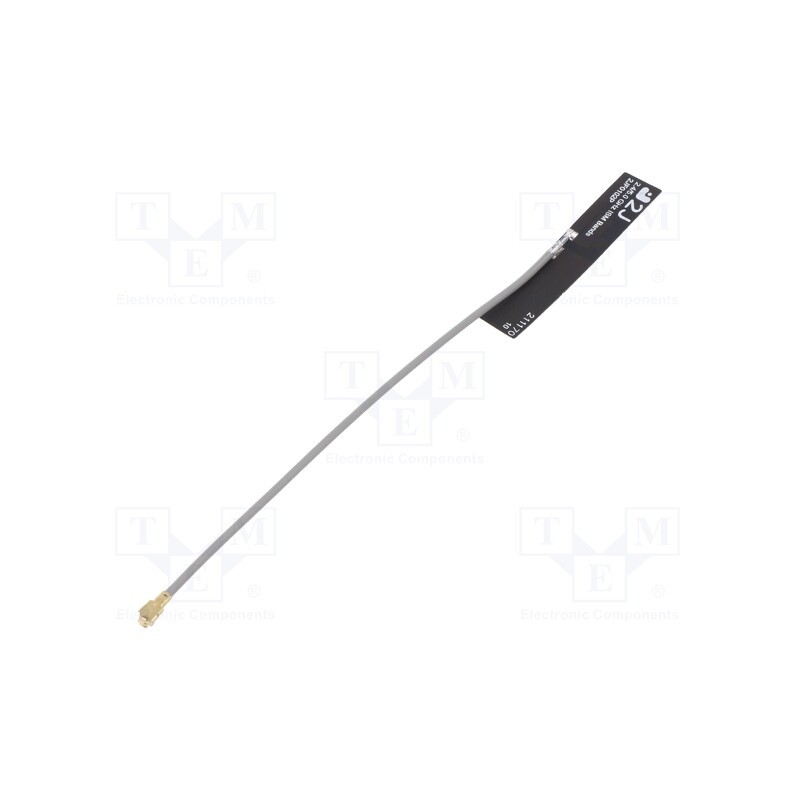 1 pcs x 2J - 2JF0102P-010/113-UFL - Antenna, Bluetooth,WiFi, 2.2dBi,3.8dBi, U.FL, 100mm