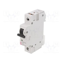 1 pcs x ETI POLAM - ETIMAT 10 1P C2 - Circuit breaker, 230/400VAC, Inom: 2A, Poles: 1, Charact: C, 10kA