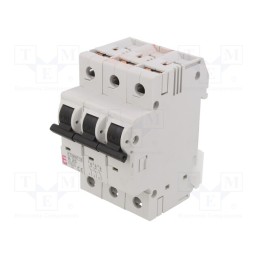 1 pcs x ETI POLAM - ETIMAT 10 3P B25 - Circuit breaker, 230/400VAC, Inom: 25A, Poles: 3, Charact: B, 10kA