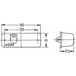 Right indicator lamp 2bm 006692021