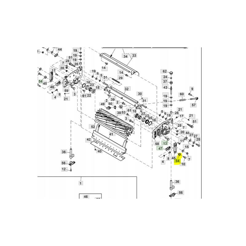 Adjustment screw john deere 180 220d tcu28635
