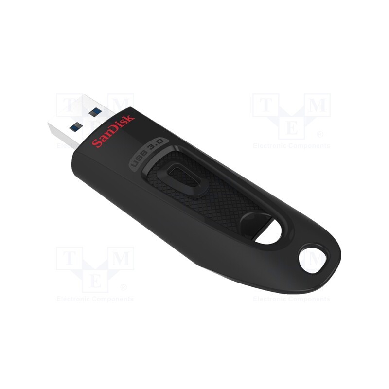 1 pcs x SANDISK - SDCZ48-032G-U46 - Pendrive, USB 3.0, 32GB, R: 100MB/s, USB A, CRUZER ULTRA