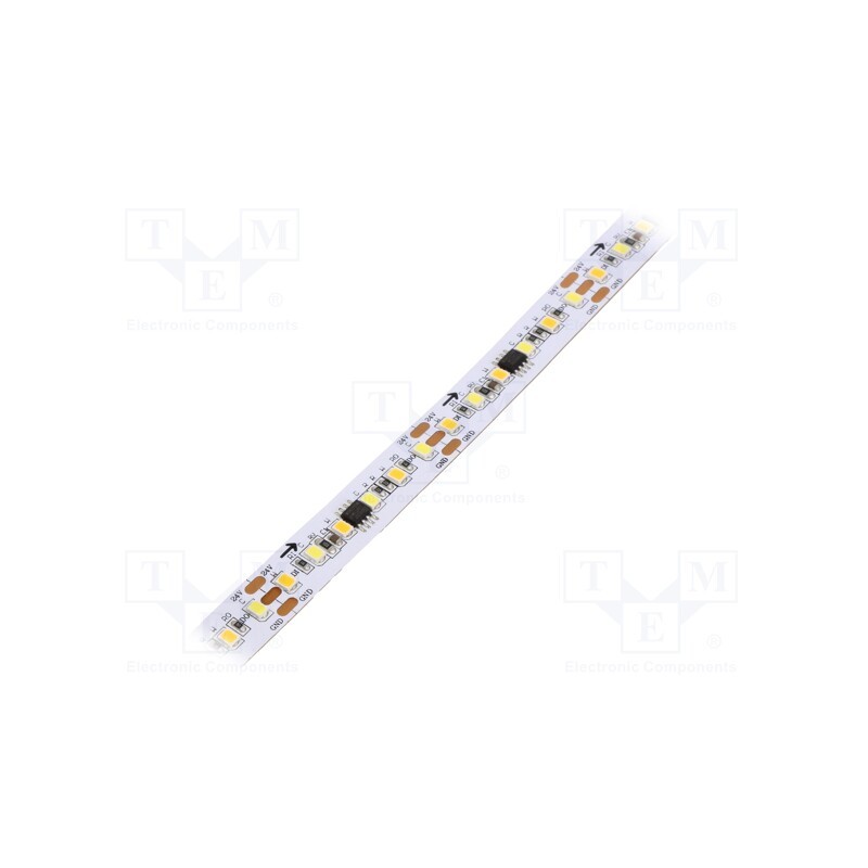 1 m x IPIXEL LED - S012120BC2SF - Programmable LED tape, white warm/cold white, 2835, 24V, 12mm