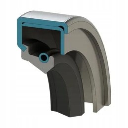 Oil seal 45x80x10 type db din3760 1 pc