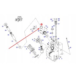 X820500051000 hydraulic filter seal