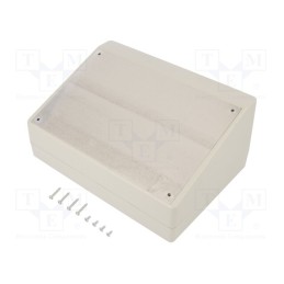 1 pcs x GAINTA - G1500 - Enclosure: desktop, X: 220mm, Y: 156mm, Z: 100mm, ABS, grey