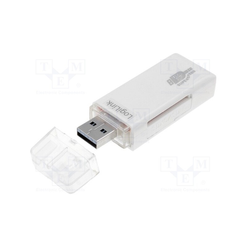 1 pcs x LOGILINK - CR0034 - Card reader: memory, USB A plug, USB 2.0,USB 3.0, 5Gbps