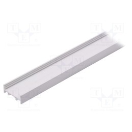 1 pcs x TOPMET - V3010001 - Profiles for LED modules, white, L: 1m, VARIO30-01, aluminium