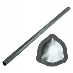 Internal triangular pipe 36x4 5mm length 100cm x