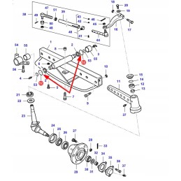 Vkh4932 o-ring 49 5 x 3