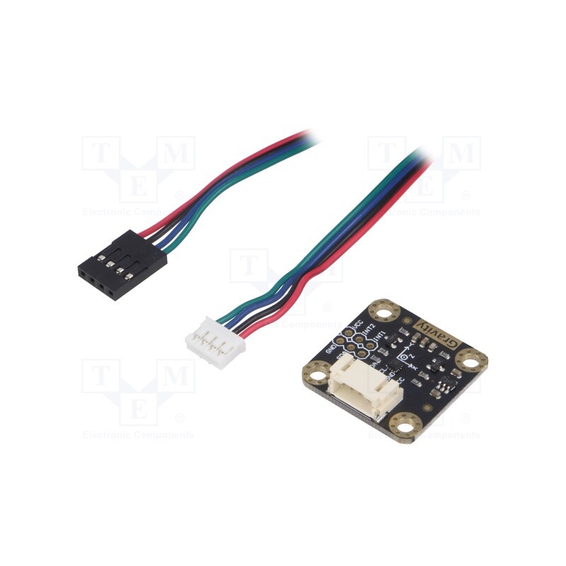 1 pcs x DFROBOT - SEN0224 - Sensor: accelerometer, 3.3÷5VDC, digital,I2C, module,cables, Ch: 3