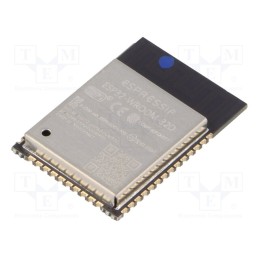 1 pcs x ESPRESSIF - ESP32-WROOM-32D-N16 - Module: IoT, Bluetooth Low Energy,WiFi, PCB, SMD, 18x25.5x3.1mm