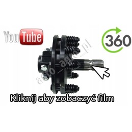 Friction disc clutch 2500nm PTO adapter