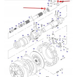 Vkh4190 o-ring 44 2 x 3