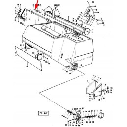 390652x1 grain tank mounting washer