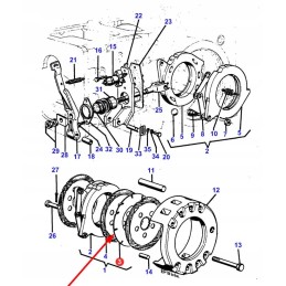 1860965m2 intermediate brake disc