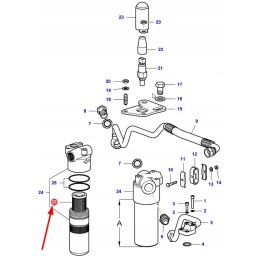 3799315m1 hydraulic oil filter