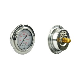 Glic pressure gauge 63mm 0 400bar kt 1 4 hydrolider