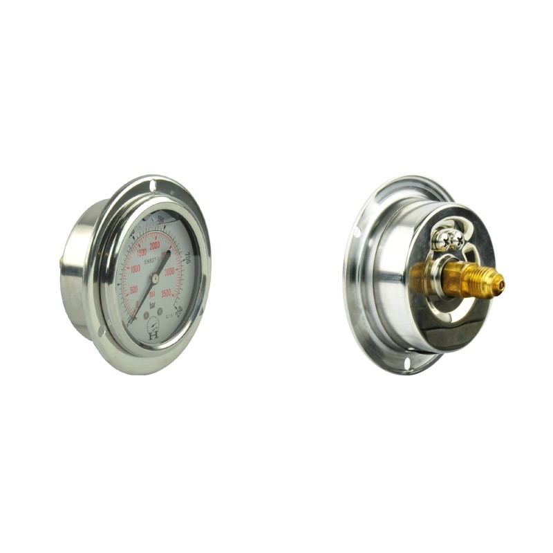 Glic pressure gauge 63mm 0 250bar kt 1 4 hydrolider