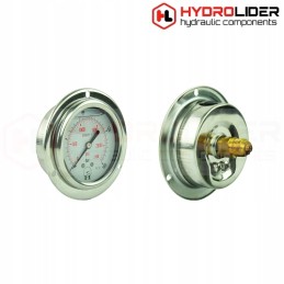 Glic pressure gauge 63mm 0 160bar kt 1 4 hydrolider