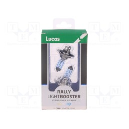 1 pcs x LUCAS - LLX784BLX2 - Filament lamp: automotive, PX26d, dark blue, 12V, 100W, RALLY