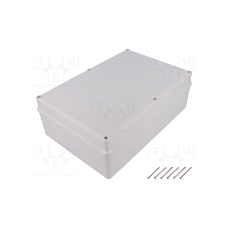 1 pcs x KRADEX - Z95JH TM ABS - Enclosure: multipurpose, X: 190mm, Y: 280mm, Z: 95mm, ABS, grey, IP65