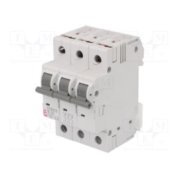 1 pcs x ETI POLAM - ETIMAT 6 3P B32 - Circuit breaker, 230/400VAC, Inom: 32A, Poles: 3, Charact: B, 6kA