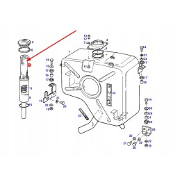 G117862060260 agco hydraulic oil filter