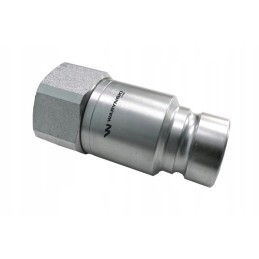Hydraulic quick connector, dry-coupling, G3 plug, 8 in