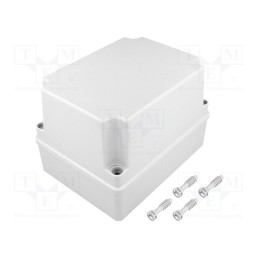 1 pcs x PAWBOL - S-BOX 416H - Enclosure: multipurpose, X: 140mm, Y: 190mm, Z: 140mm, grey, IP65