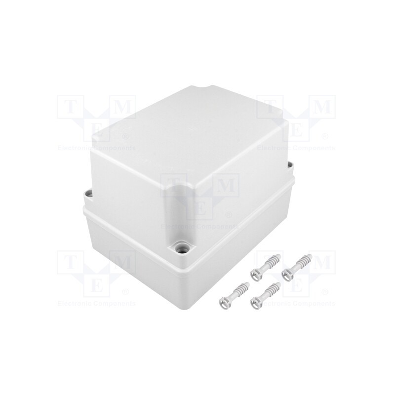 1 pcs x PAWBOL - S-BOX 416H - Enclosure: multipurpose, X: 140mm, Y: 190mm, Z: 140mm, grey, IP65