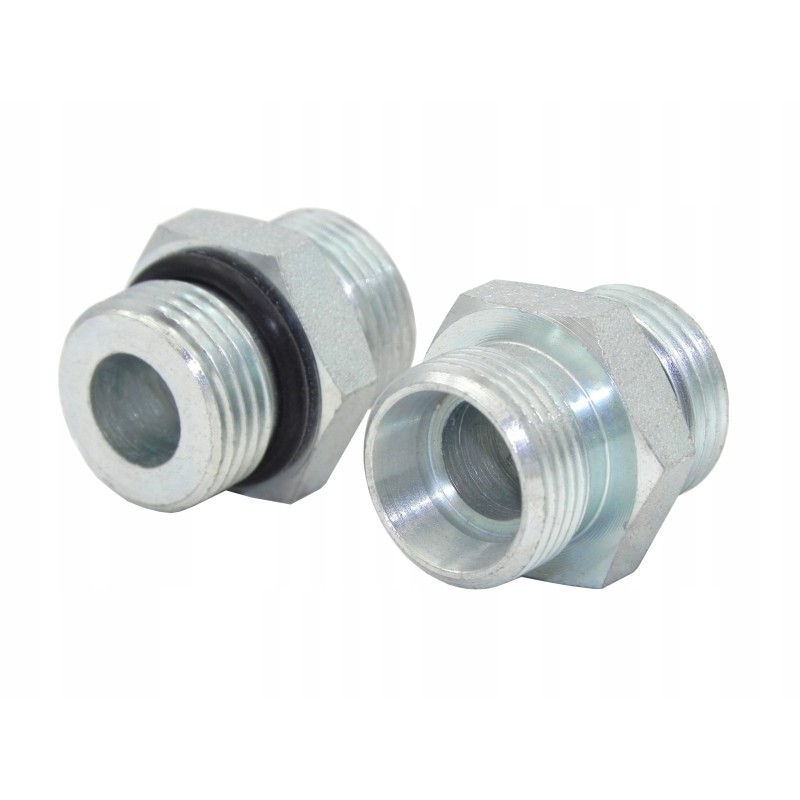 Hydraulic connection nipple unf 7 16 m12x1 5 6l