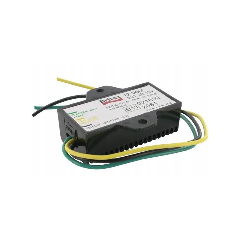 LED lighting resistor 12v britax e071012v