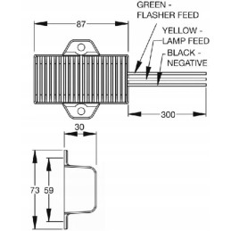 LED lighting resistor 12v britax e071012v