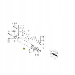 Smooth roller claas jaguar 830 980 0009061530