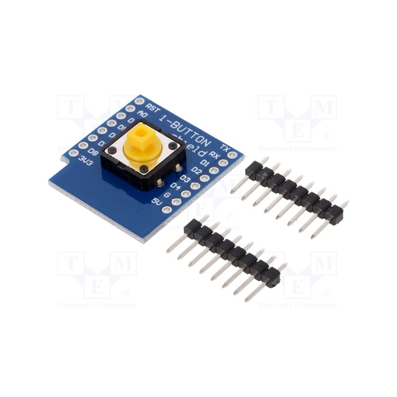 1 pcs x OKYSTAR - OKY3465-3 - Module: button, 3.3÷5VDC, digital, 25.8x28.1x5mm, module, D1 mini