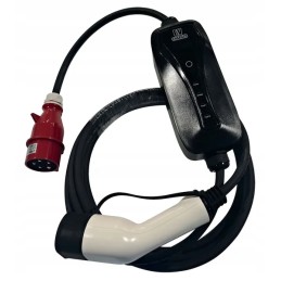 EV charging cable type 2 cee plug 22 kw 32a 5