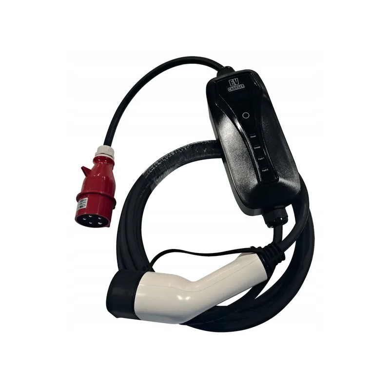 EV charging cable type 2 cee plug 22 kw 32a 5