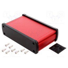 1 pcs x GAINTA - ALUG706RD080 -AS - Enclosure: multipurpose, X: 146.6mm, Y: 89mm, Z: 41.6mm, aluminium