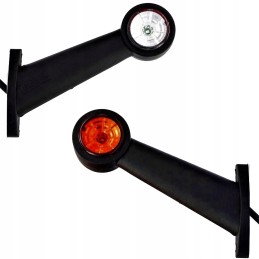 Red and white LED marker tractor lamp