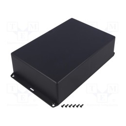 1 pcs x HAMMOND - 1591XXFFLBK - Enclosure: multipurpose, X: 150mm, Y: 221mm, Z: 63mm, 1591XX, ABS