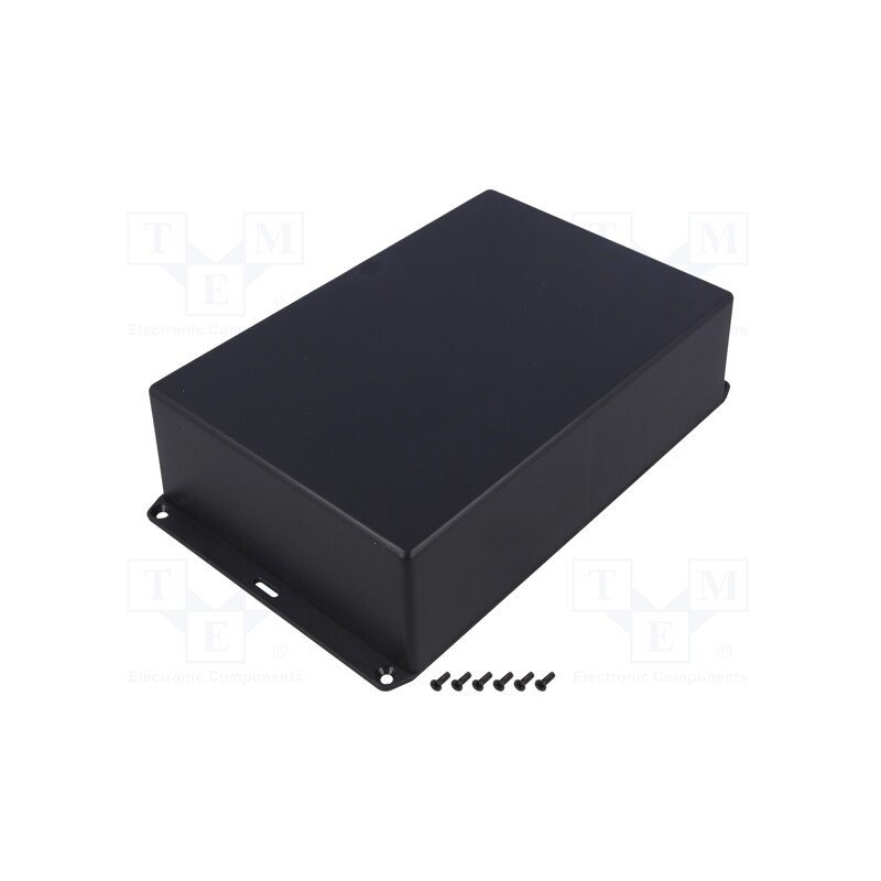 1 pcs x HAMMOND - 1591XXFFLBK - Enclosure: multipurpose, X: 150mm, Y: 221mm, Z: 63mm, 1591XX, ABS