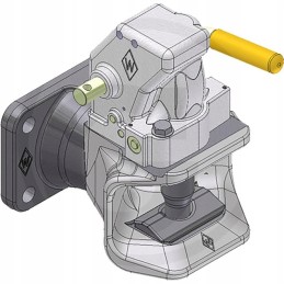 Automatic hitch with collar 770ku2000 for 3 shafts