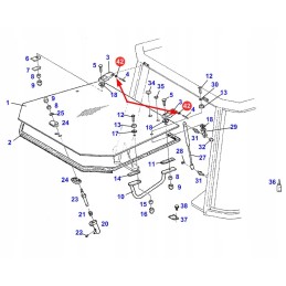 X450536000000 plastic washer
