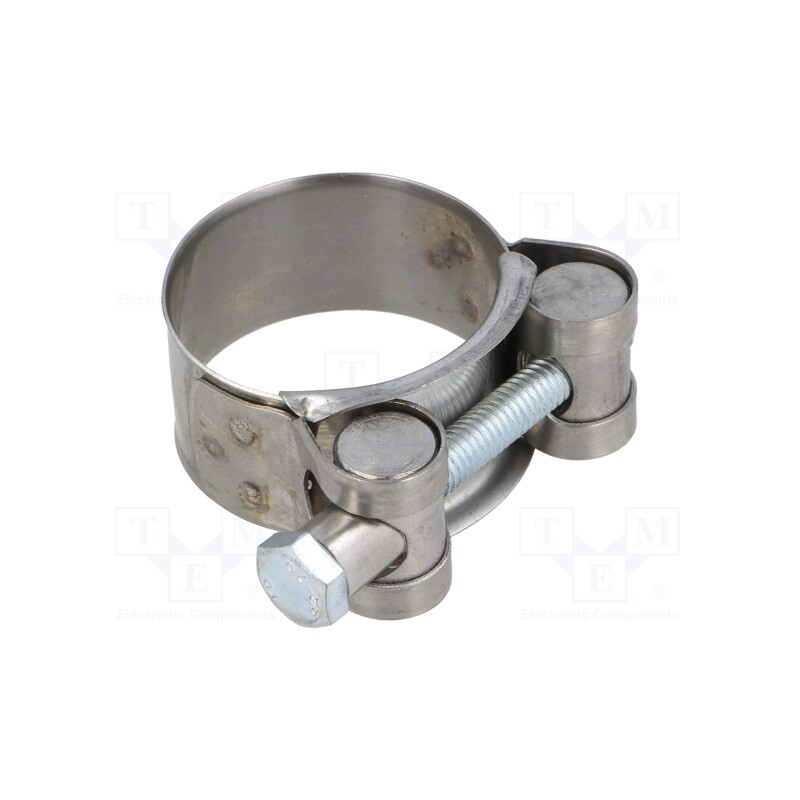 1 pcs x MPC INDUSTRIES - S4032 - T-bolt clamp, W: 20mm, Clamping: 32÷35mm, chrome steel AISI 430, S