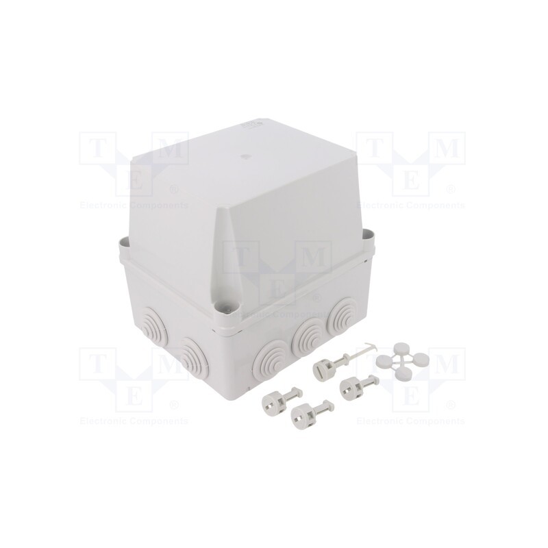 1 pcs x ABB - 1SL0830A00 - Enclosure: junction box, X: 145mm, Y: 170mm, Z: 154mm, wall mount
