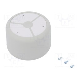 1 pcs x TEKO - IO-TEK1.30 - Enclosure: for alarms, X: 100mm, Y: 180mm, Z: 43mm, IO-TEK, Ø: 65mm