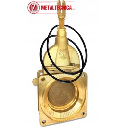 MZ 5-inch tanker valve, 2x flange, flanges