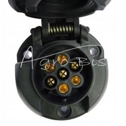 Plug socket, 7-pole wiring harness