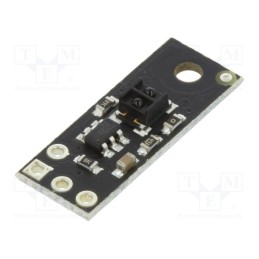 1 pcs x POLOLU - QTRX-MD-01A REFLECTANCE SENSOR - Sensor: distance, reflective, 2.9÷5.5VDC, analog, Ch: 1, 7.5x20mm